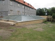 Revitalizace zámku v Brandýse nad Labem - Staré Boleslavi - Historizující obnova skleníků na západních valech